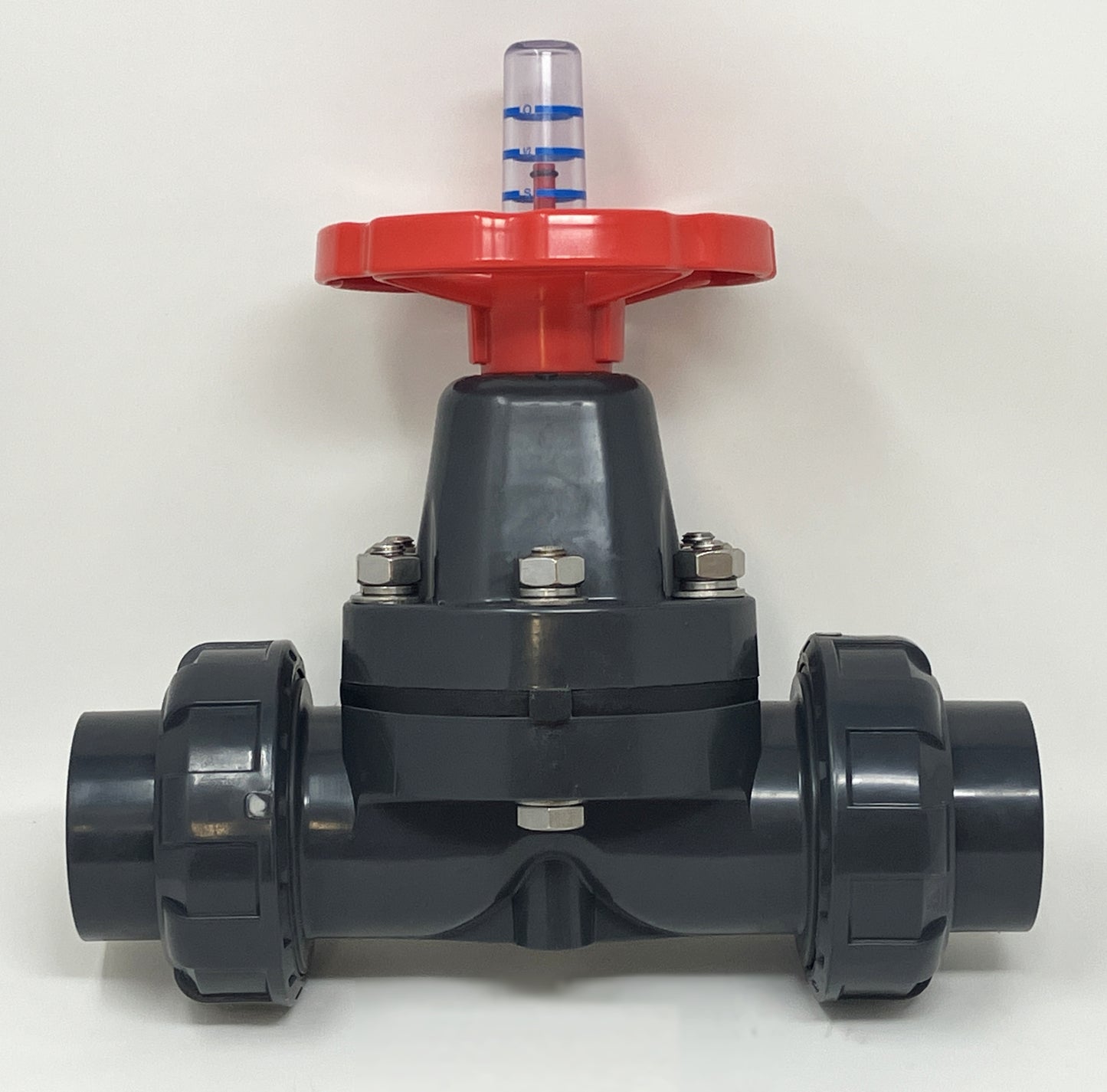1.5" ANSI PVC EPDM Diaphragm Valve New Overstock, Sanking mfg.