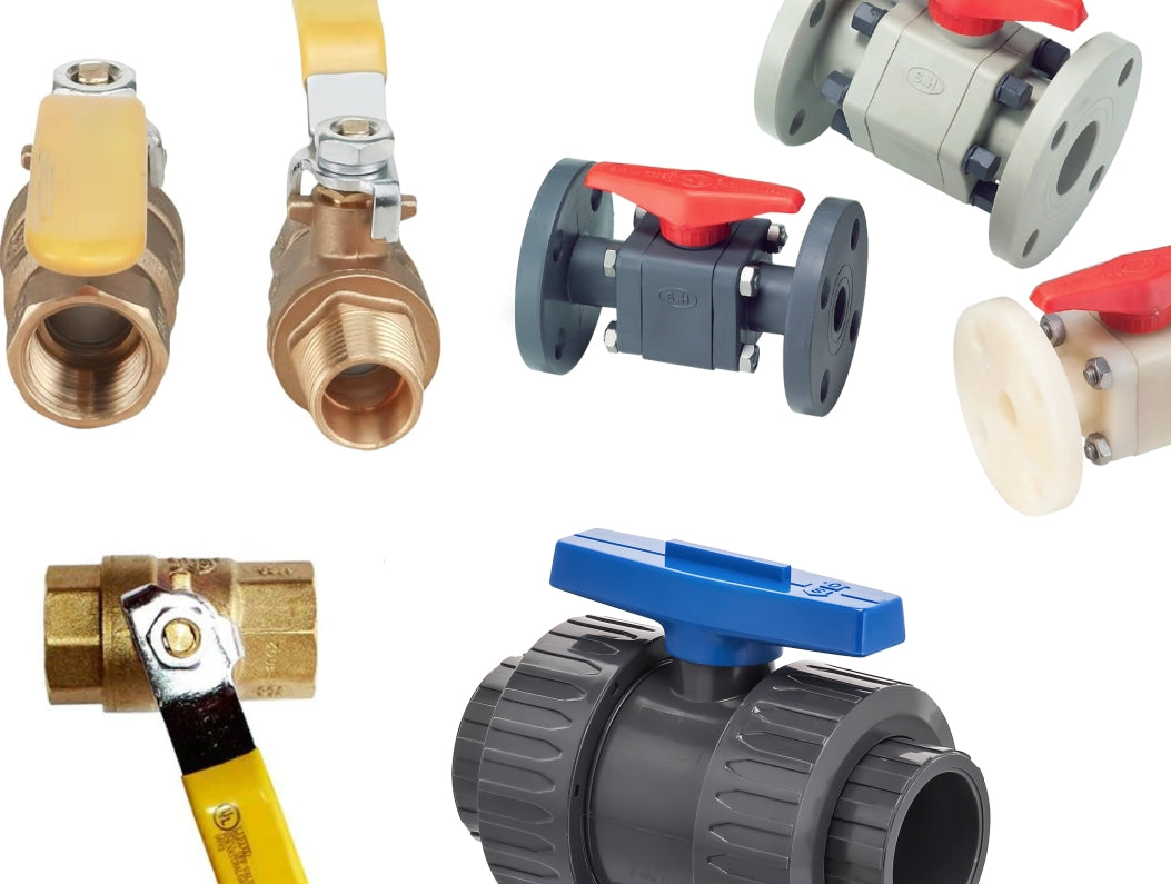 Choosing Between Brass and PVC Ball Valves: Selecting the Right Valve for Your Application