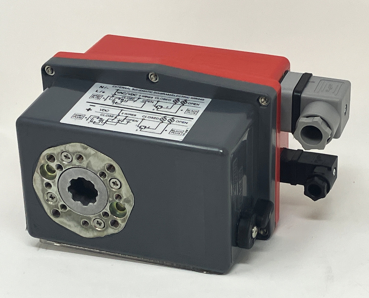 J + J J2 H20 85-240V AC or DC • 25 Nm, 90º • 14 mm star drive