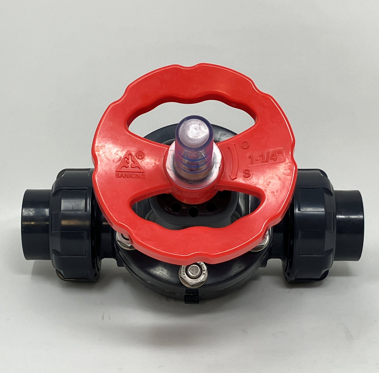 1.25" NPT PVC EPDM Diaphragm Valve New Overstock, Sanking mfg. (Copy)