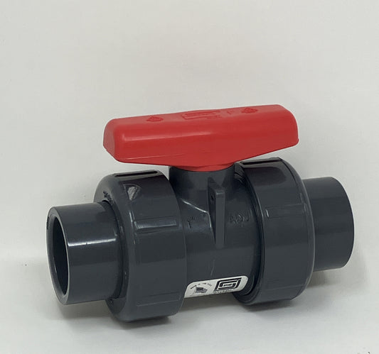 Spears True Union Ball Valve 1" IPS PVC / EPDM / NSF